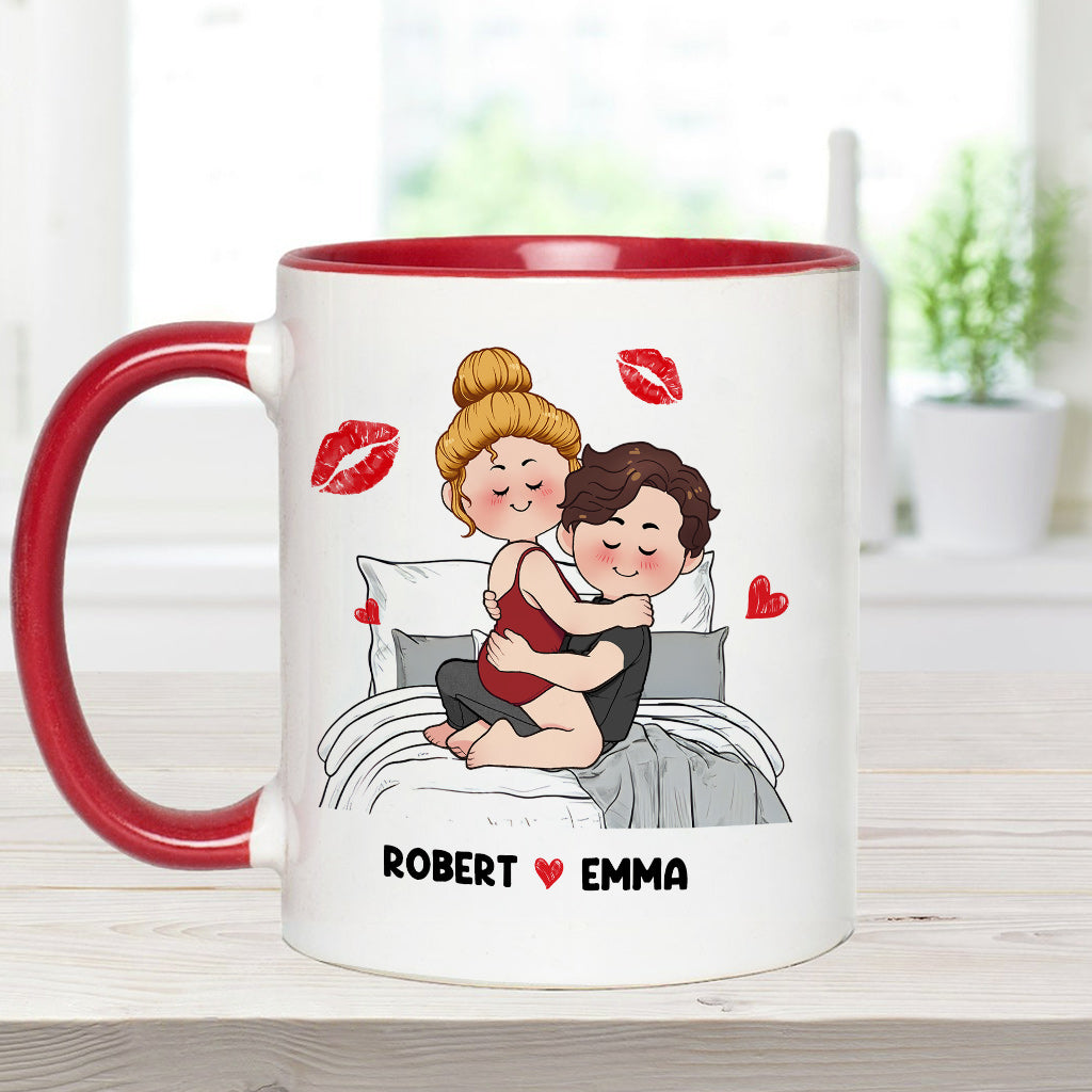 Ich liebe dich – Personalisierte Tasse für Paare