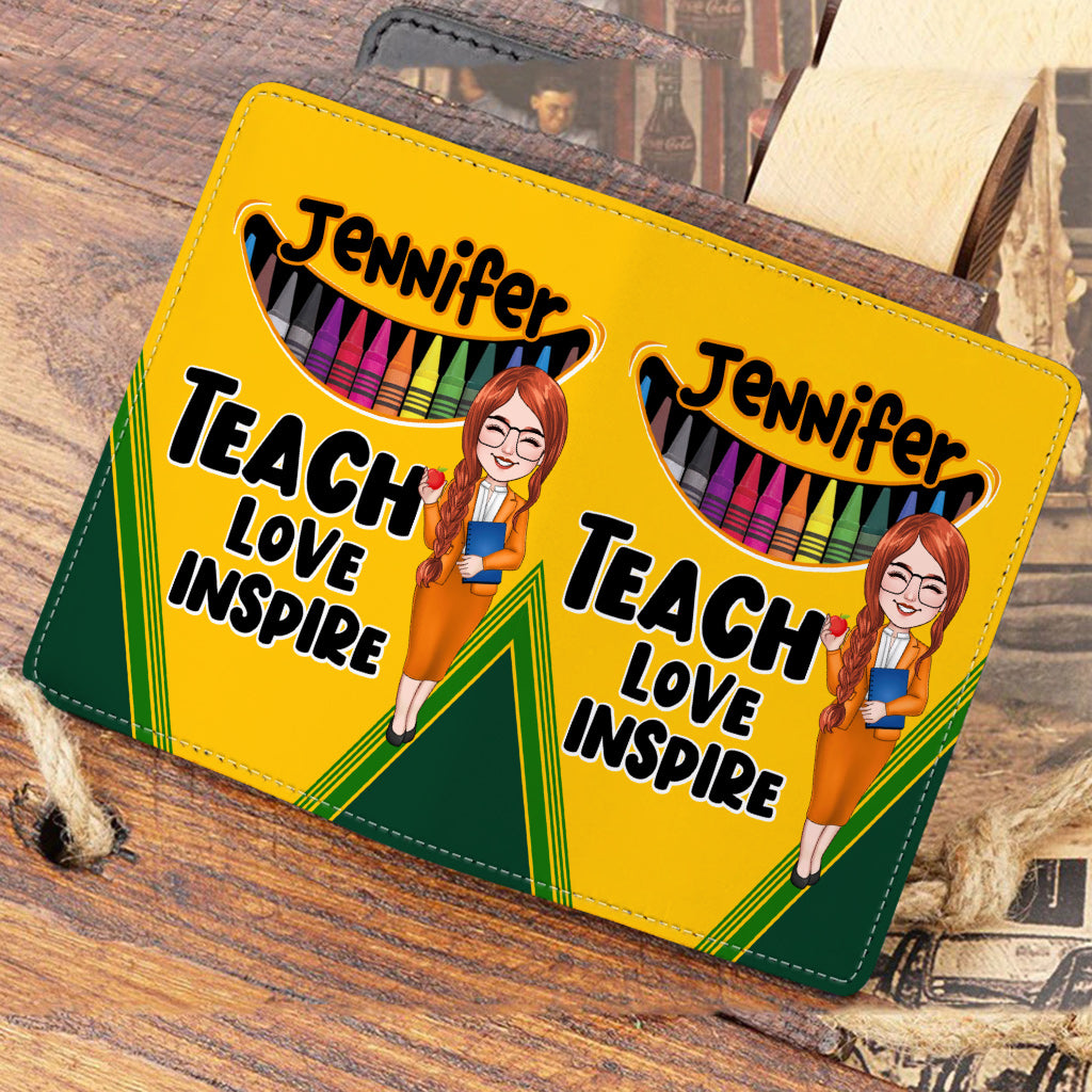 Positive Affirmationen Schmetterling – Personalisierter Schmetterlings-Passhalter