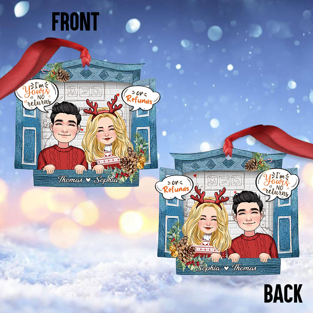 I'm Yours - Personalized Couple Ornament