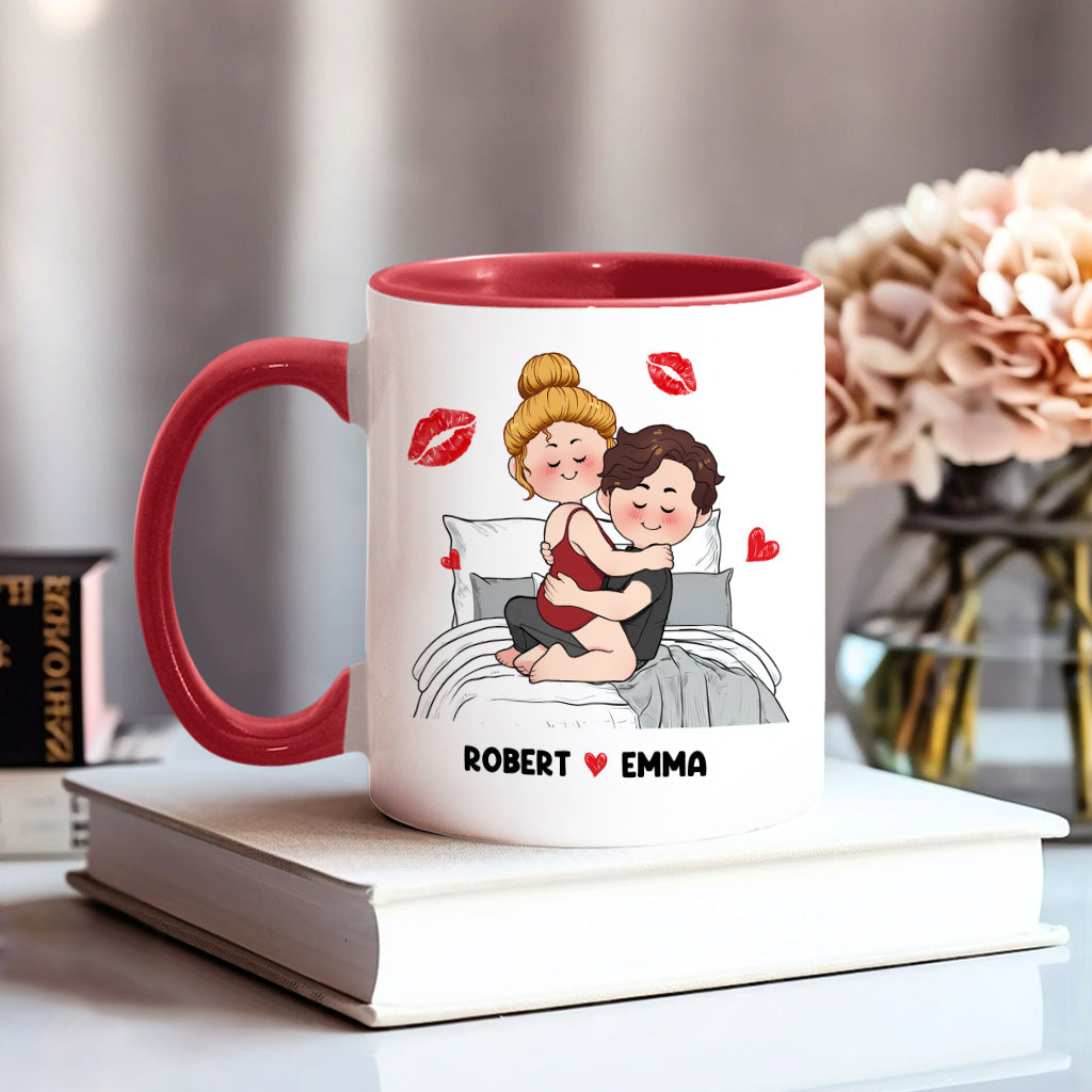 Ich liebe dich – Personalisierte Tasse für Paare