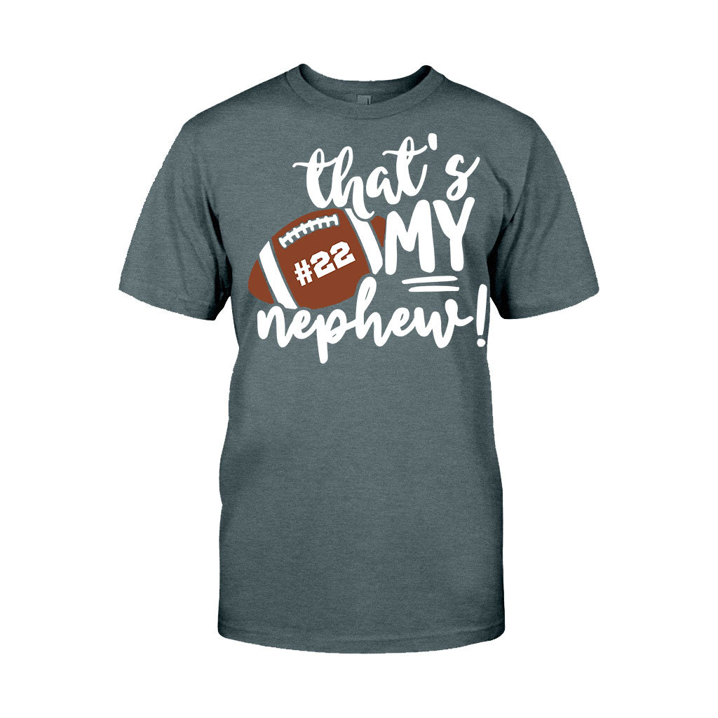 That's My Grandson - Personalized Football T-shirt & Hoodie