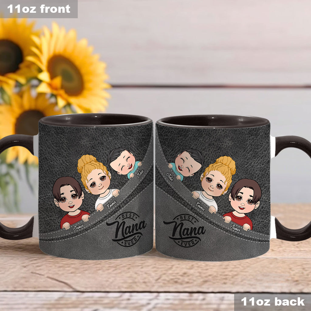 Beste Oma / Opa / Papa / Mama aller Zeiten - Personalisierte Tasse mit Oma-Akzent