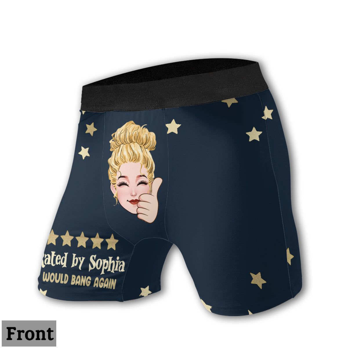 Würde ich wieder machen – personalisierte Damen-Slips und Herren-Boxershorts für Paare