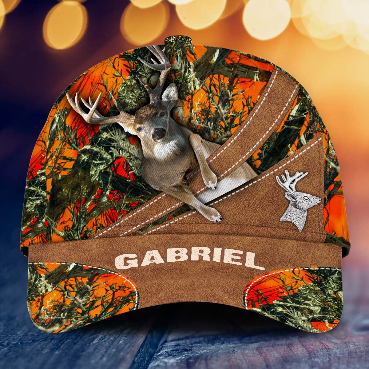 Liebe zur Jagd – Personalisierte klassische Jagdkappe