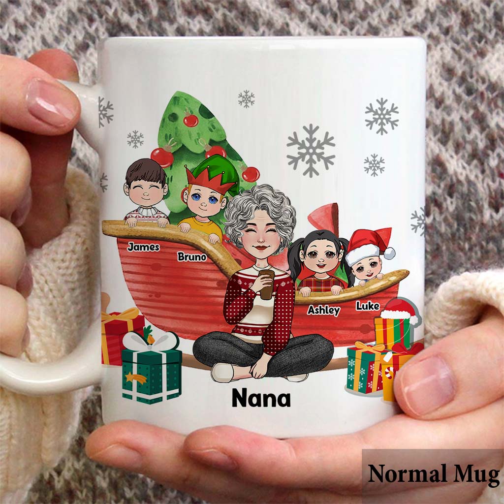 Grandma Make The World Warmer - Personalized Grandma Mug