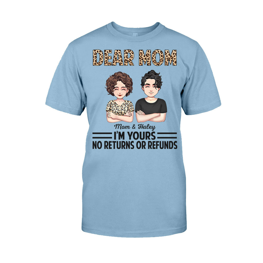 Liebe Mama, lieber Papa, ich gehöre zu euch – Geschenk für Mama und Papa – personalisiertes T-Shirt und Hoodie