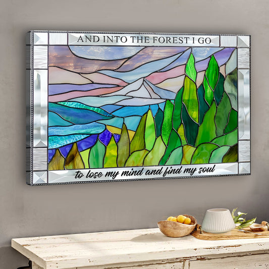 Und ich gehe wandern – Leinwand und Poster