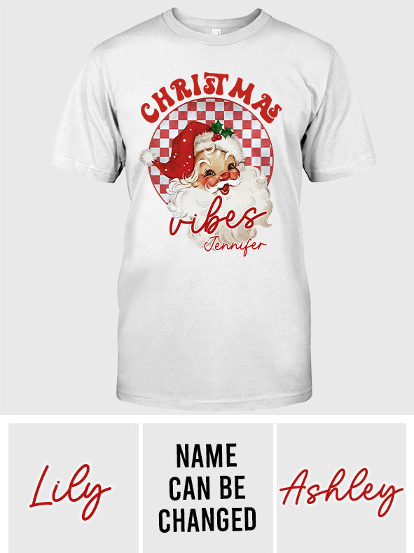 Weihnachtsstimmung – Personalisiertes Weihnachts-T-Shirt und Hoodie