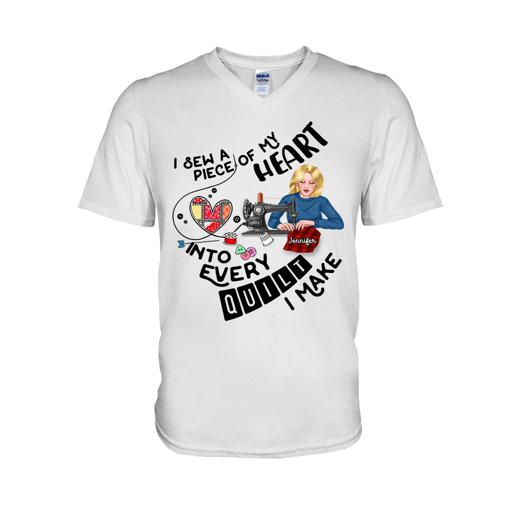 Ich nähe ein Stück meines Herzens – personalisiertes Näh-T-Shirt und Hoodie