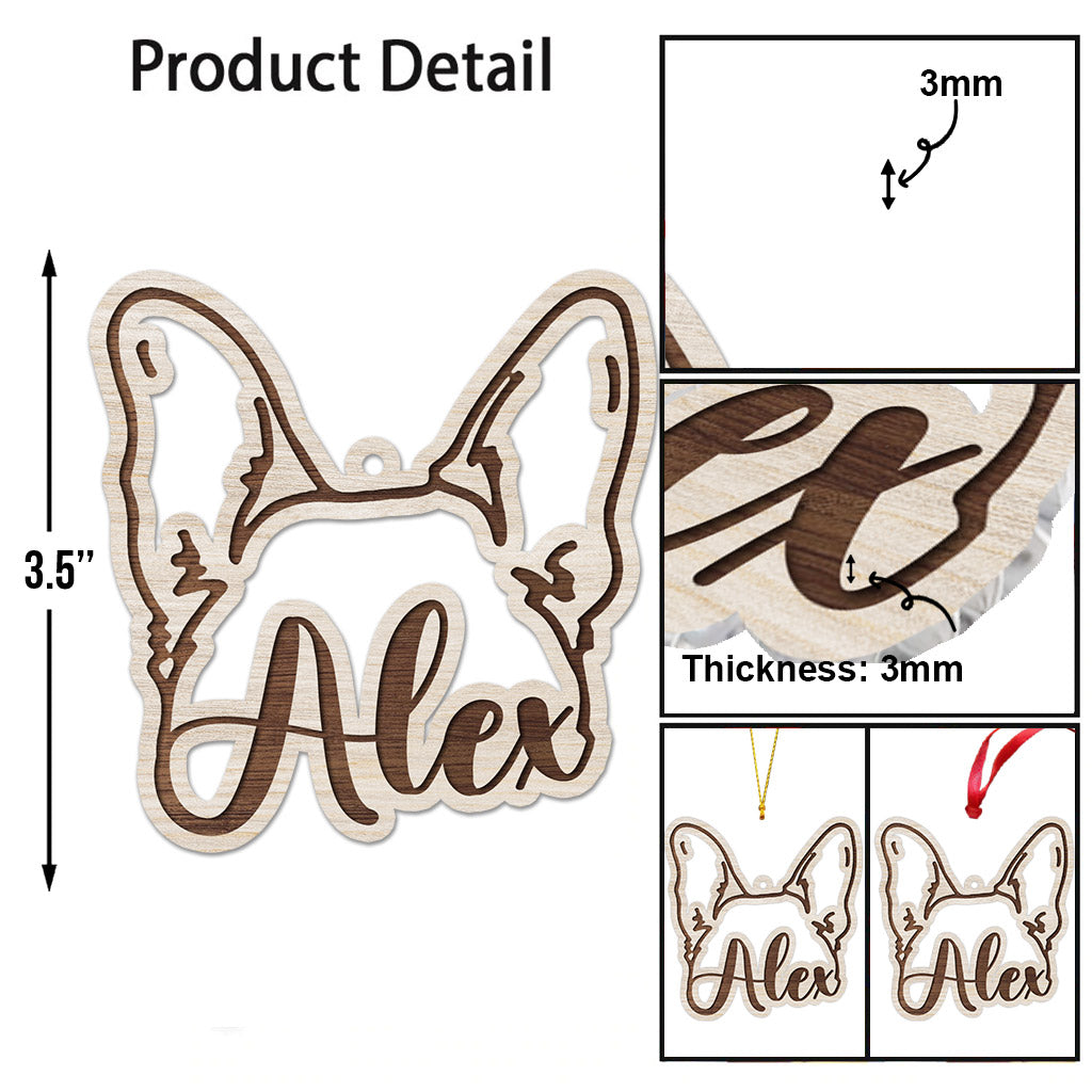 Personalisierte Hundeohren – Personalisierter Hundeschmuck