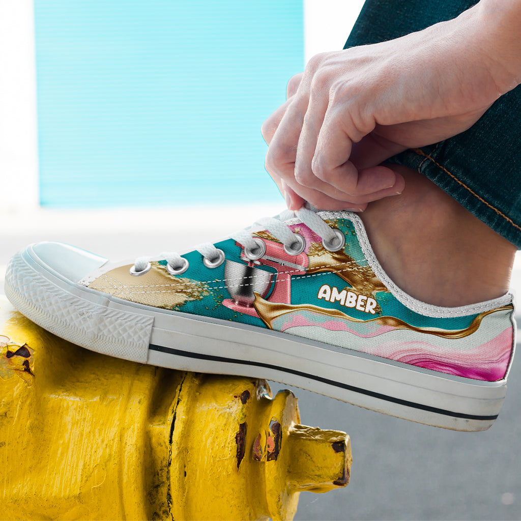 Love Baking – Personalisierte Backschuhe (niedriger Schaft)