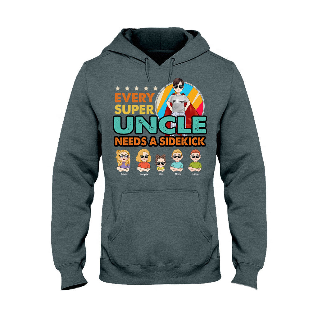 Super-Papa, Superheld – Geschenk für Papa, Opa, Onkel, Bruder – Personalisiertes T-Shirt und Hoodie