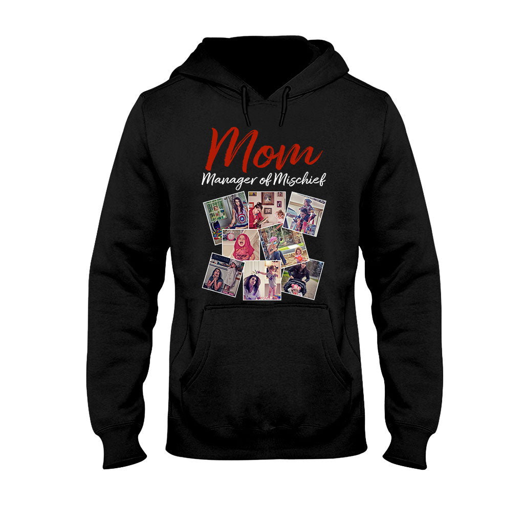 Mama, die für Chaos sorgt – Personalisiertes Mutter-T-Shirt und Hoodie