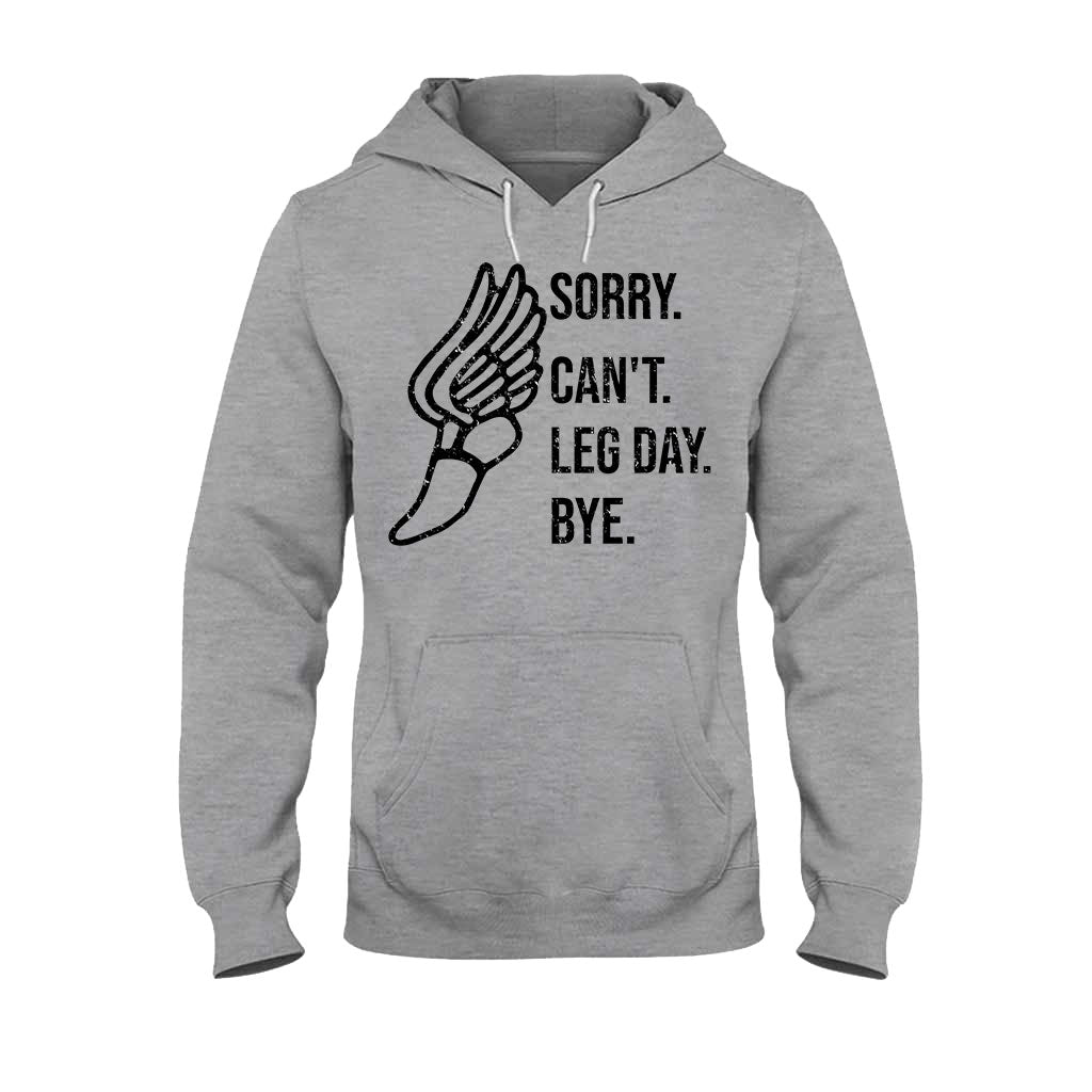 Sorry, Beintraining fällt aus – Tschüss Lauf-T-Shirt und Hoodie