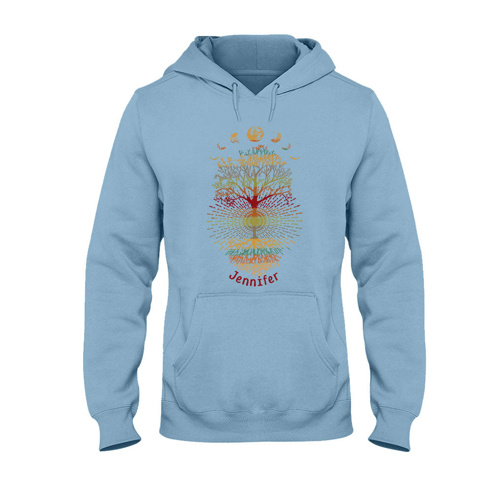 Yoga Tree – Personalisiertes Yoga-T-Shirt und Hoodie