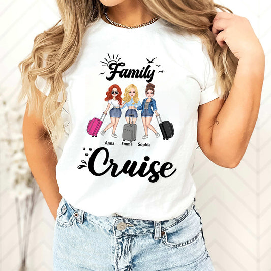 Cruise Squad – Das perfekte Geschenk für Kreuzfahrtbegeisterte: Freundinnen, Mütter, Schwestern, Töchter – personalisierte T-Shirts und Hoodies