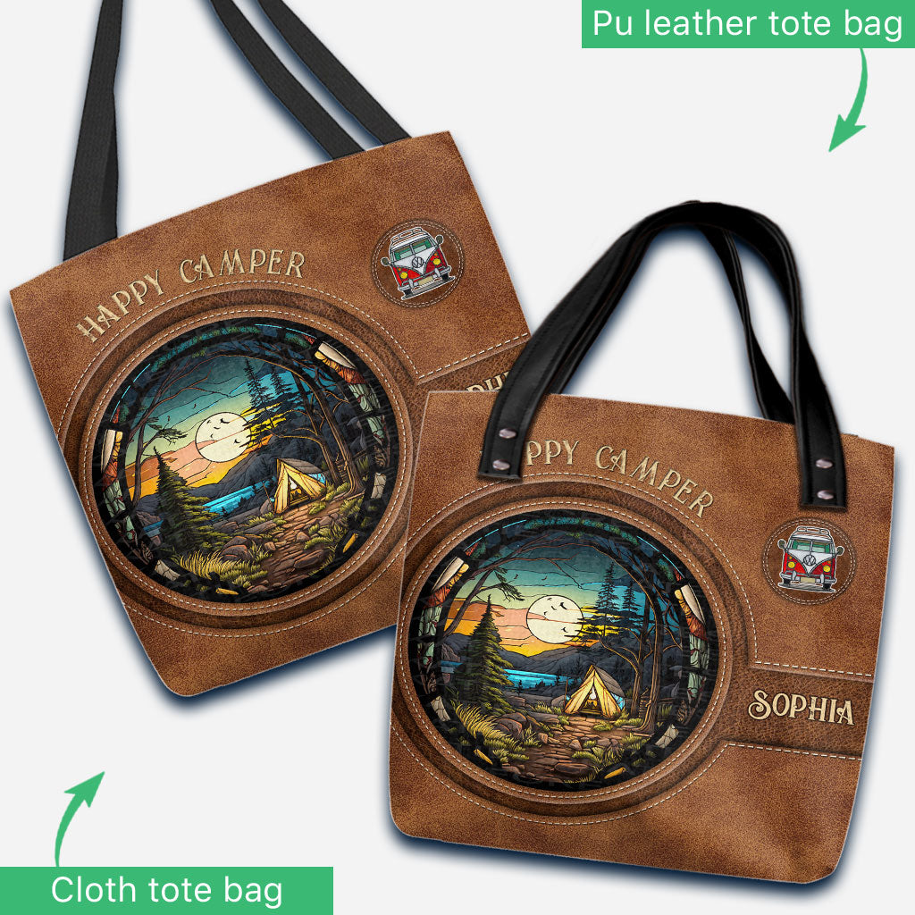 Happy Camper – Personalisierte Campingtasche
