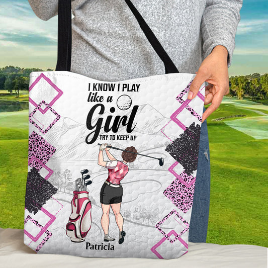 Golfunterricht – Personalisierte Golftasche