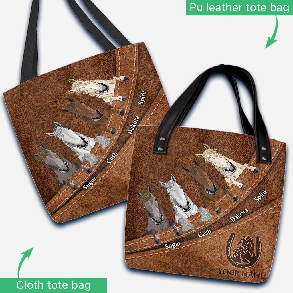 Liebe zum Pferd – Personalisierte Pferde-Tragetasche