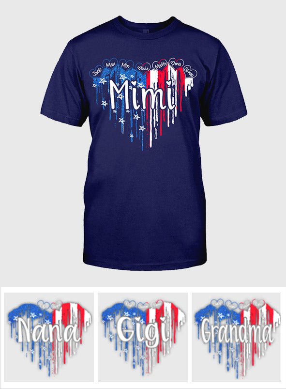 Meine Enkelkinder – Personalisiertes Oma-T-Shirt & Hoodie