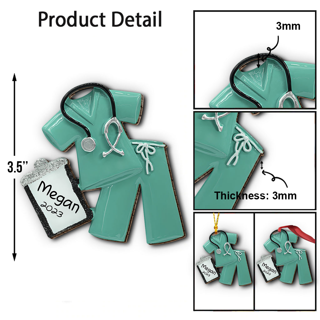 Krankenschwester-Ornament – ​​Personalisierter Krankenschwester-Anhänger