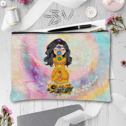 Lass den Scheiß los – personalisierte Yogatasche