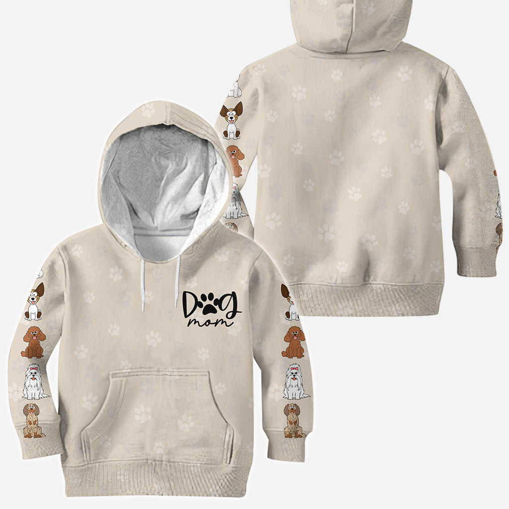 Hundemama/Katzenmama/Fellmama/Hundepapa/Katzenpapa... - Personalisiertes T-Shirt mit Hundemotiv