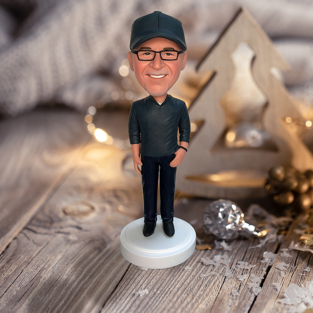 Mein Opa – Geschenk für Opa – Personalisierte Wackelkopffigur