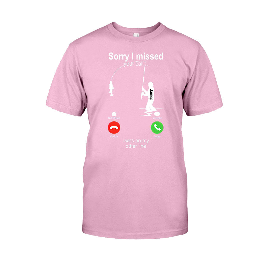 Tut mir leid, dass ich Ihren Anruf verpasst habe, ich war gerade im Gespräch – Personalisiertes Angel-T-Shirt und Hoodie