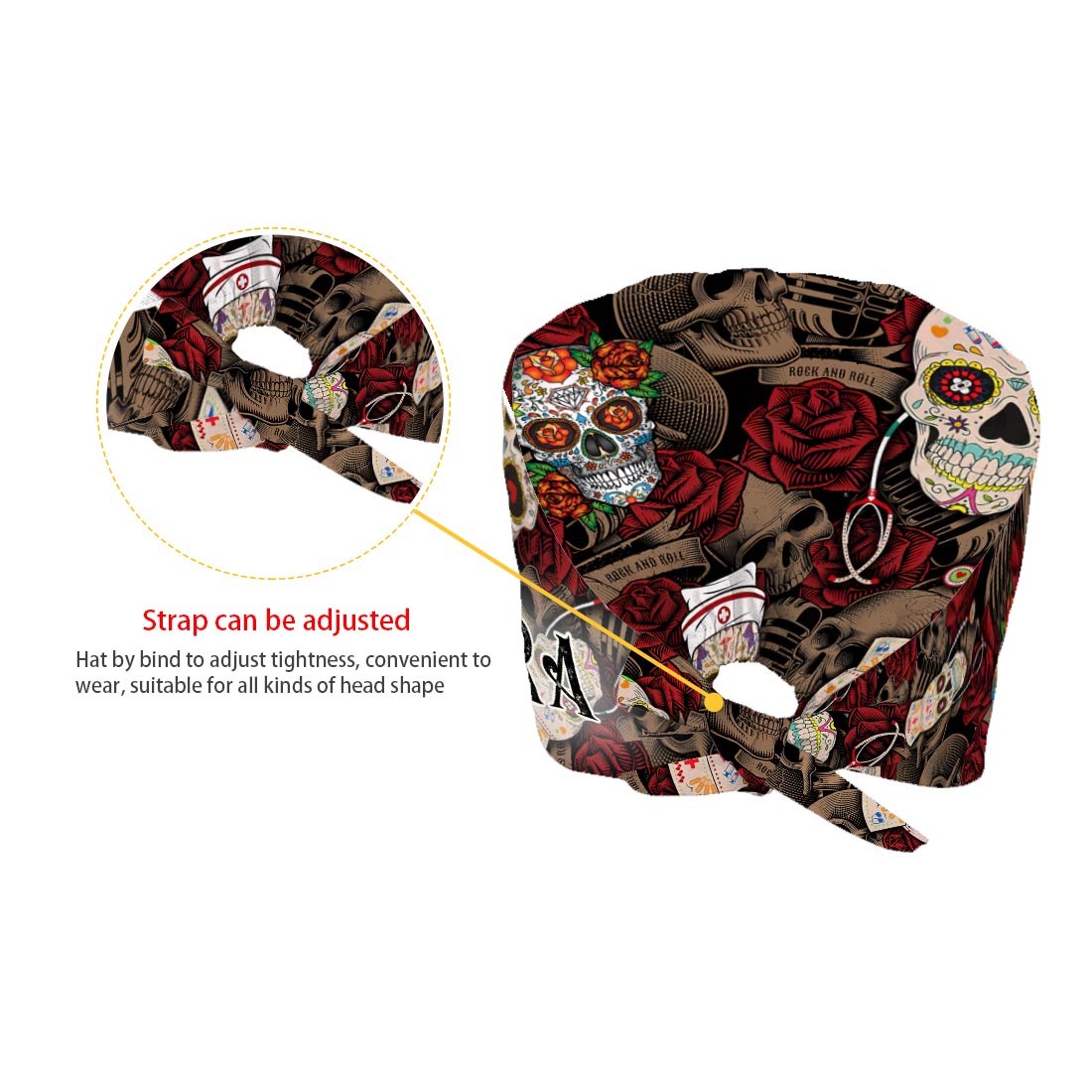 Nurse Life – Personalisierte OP-Haube für Pflegekräfte