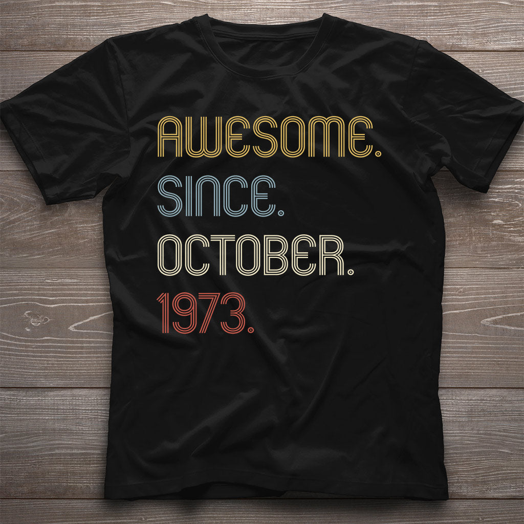 Fantastisch seit – Personalisiertes Geburtstags-T-Shirt und Hoodie