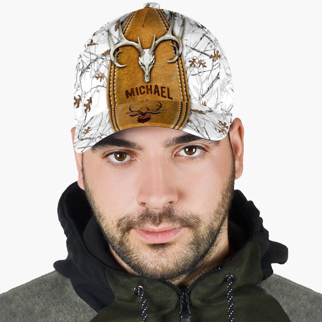 Hirschschädel - Personalisierte Jagd-Klassiker-Kappe