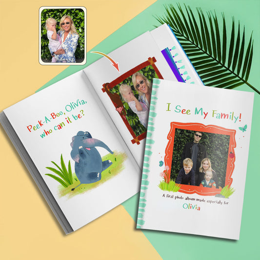 I See My Family - Personalized Kid Personalized Book