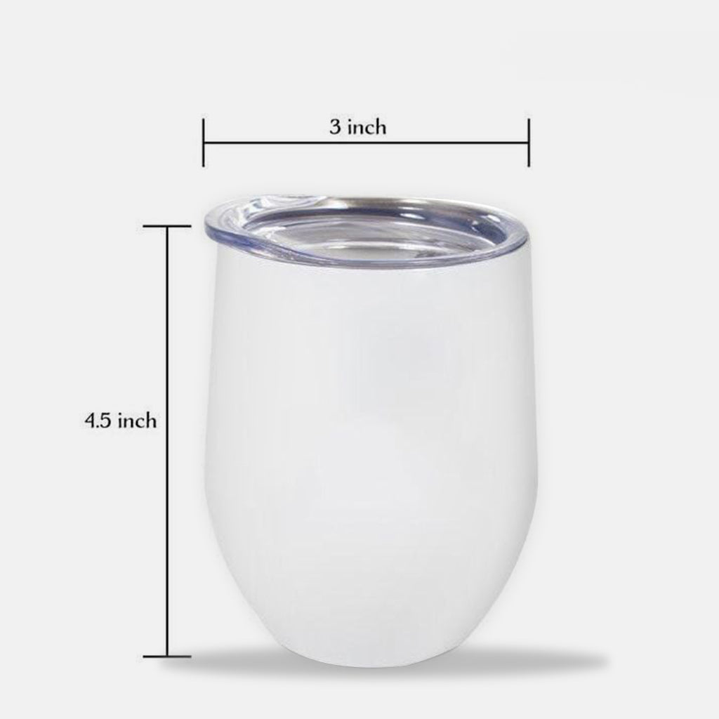 Lustiges Angelmotiv mit Foto – personalisierter Weinbecher mit Angelmotiv