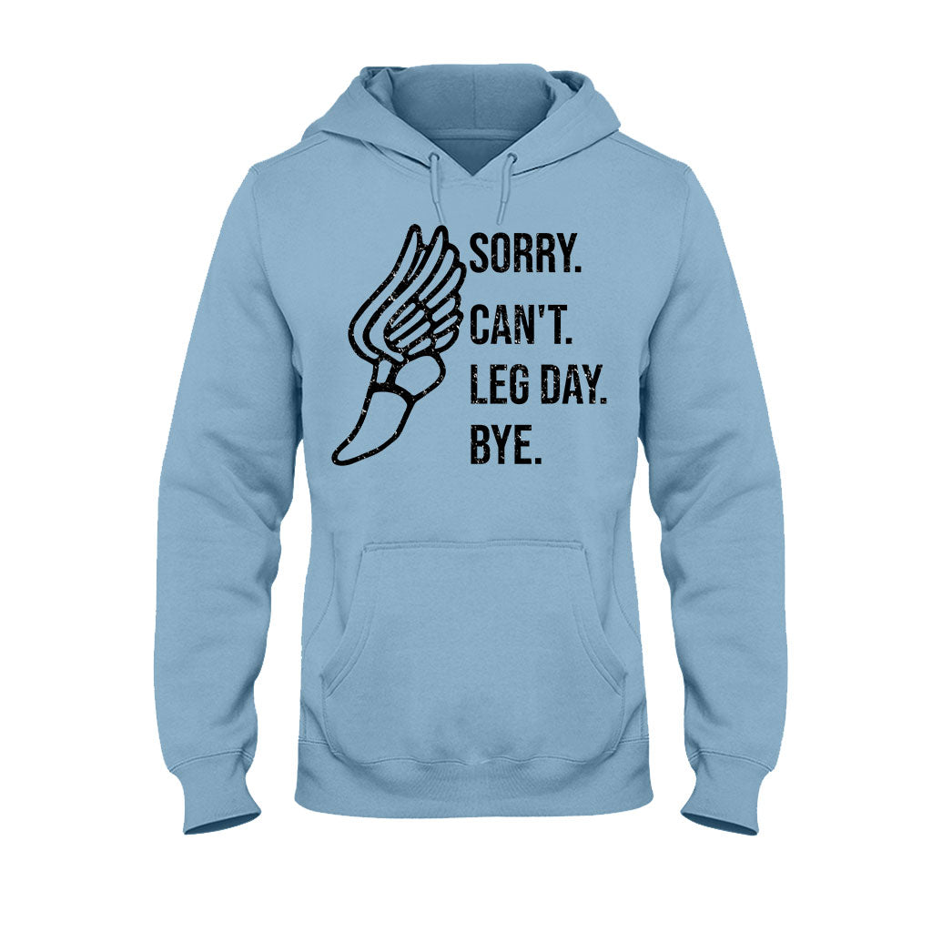 Sorry, Beintraining fällt aus – Tschüss Lauf-T-Shirt und Hoodie