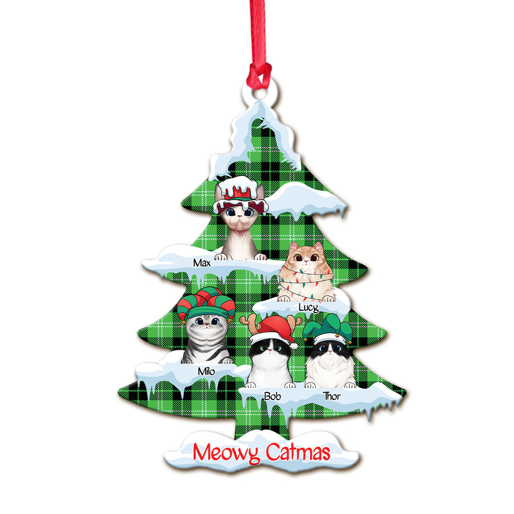 Meowy Catmas - Personalized Cat Ornament