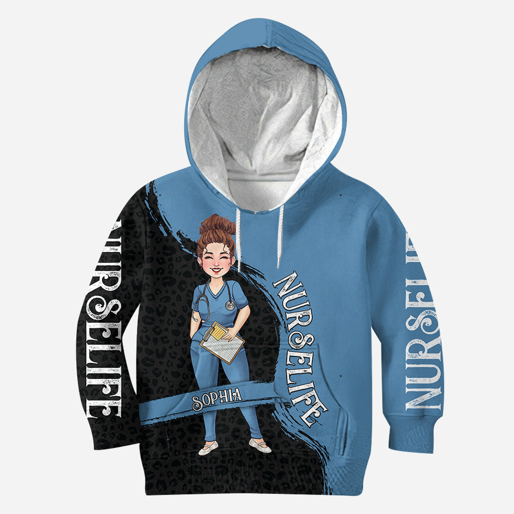 Das Leben als Krankenschwester – Geschenk für Mama, Ehefrau, Freundin oder Krankenschwester – Personalisiertes T-Shirt