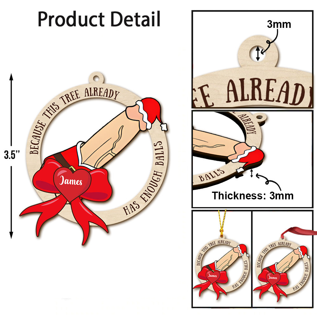 Hat schon genug Bälle - Personalisierter Paarschmuck