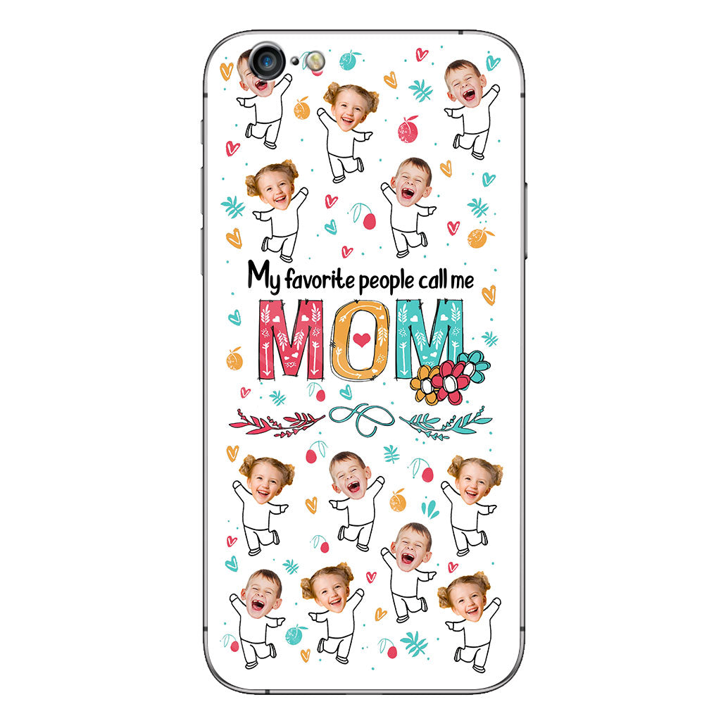 Meine Lieblingsmenschen nennen mich Nana – Geschenk für Oma, Mama – Personalisierte Handyhülle