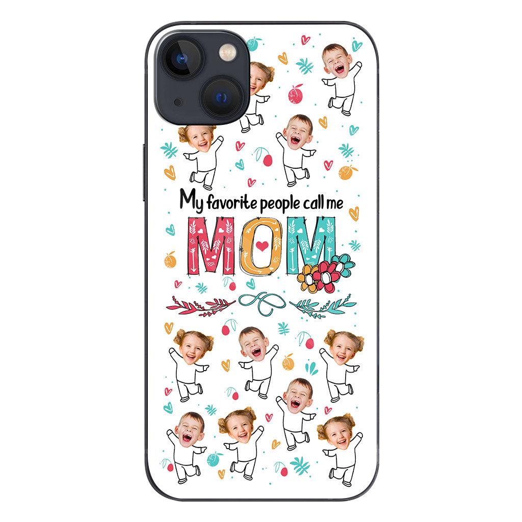 Meine Lieblingsmenschen nennen mich Nana – Geschenk für Oma, Mama – Personalisierte Handyhülle