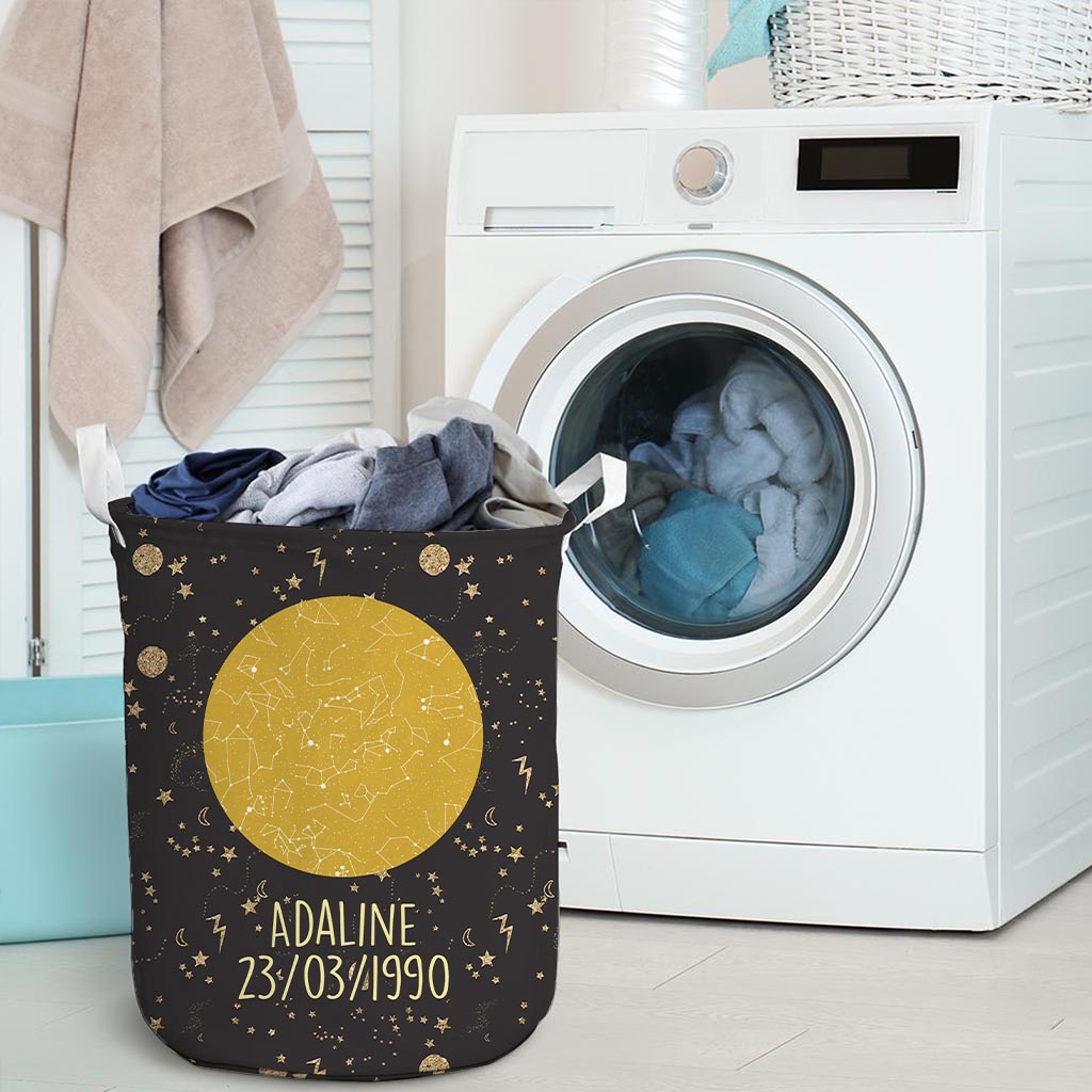 Sternzeichen - Personalisierter Horoskop-Aufbewahrungskorb