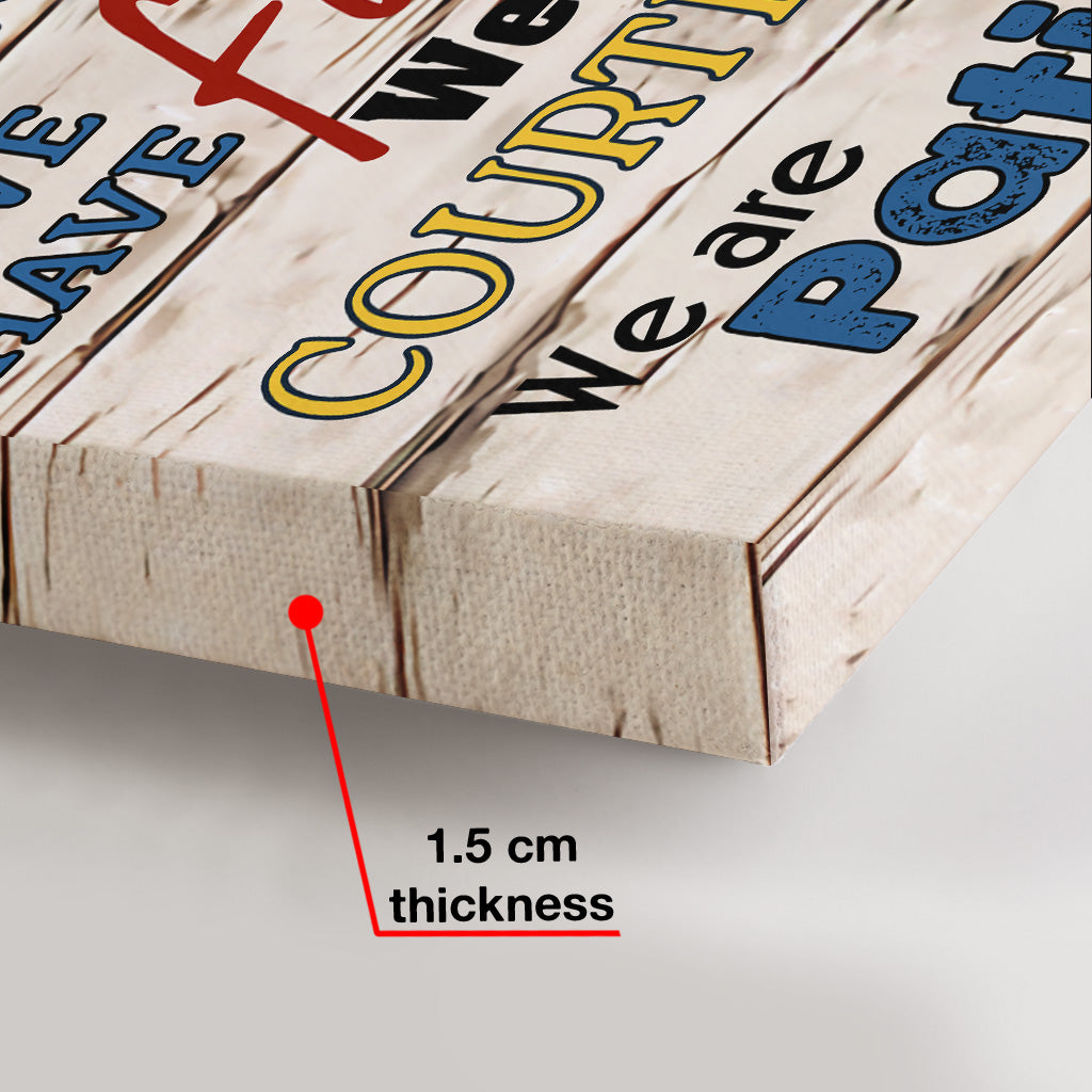 In diesem Quiltraum – Personalisierte Quilt-Leinwand und Poster