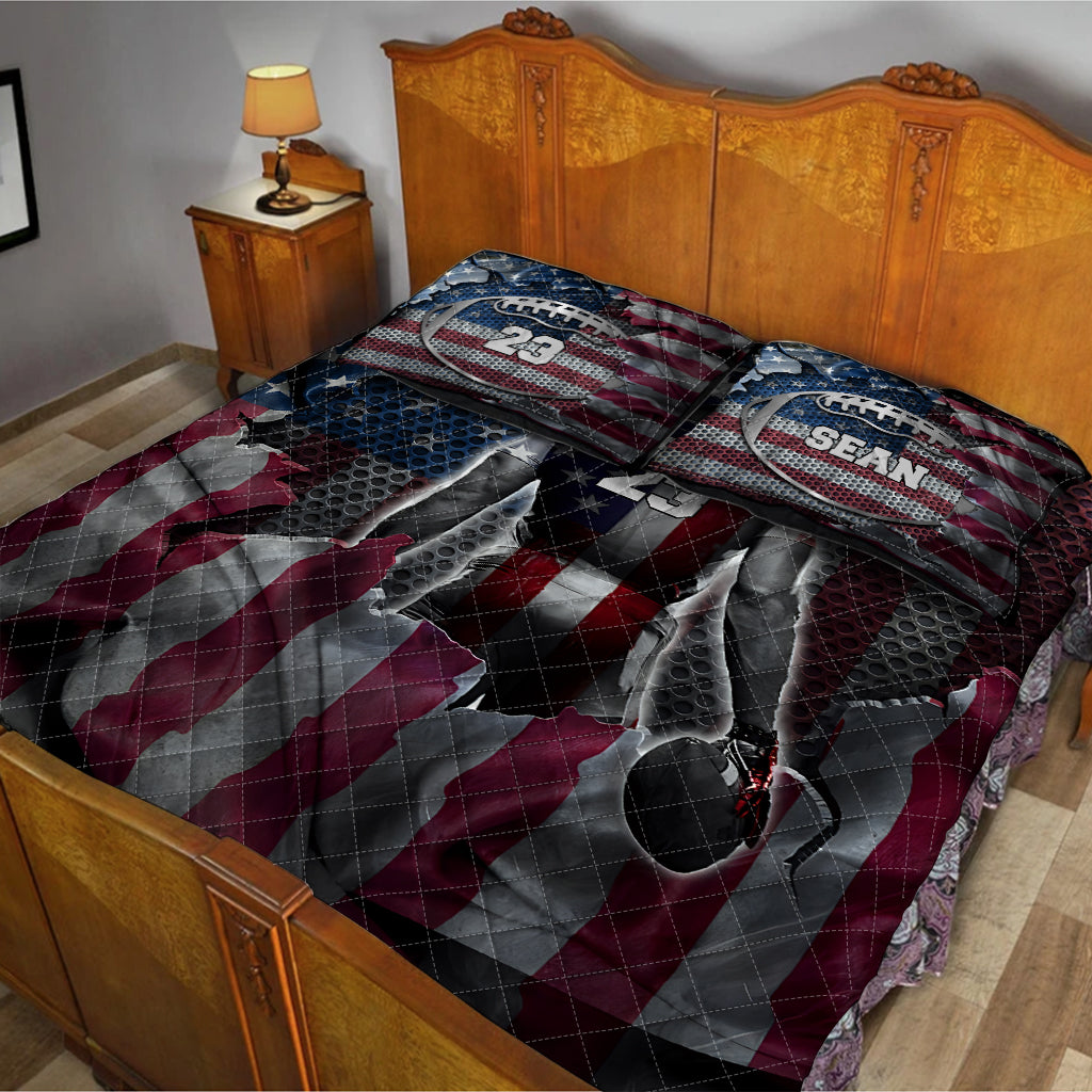 Liebe zum Fußball – Personalisierte Fußball-Bettwäschegarnitur