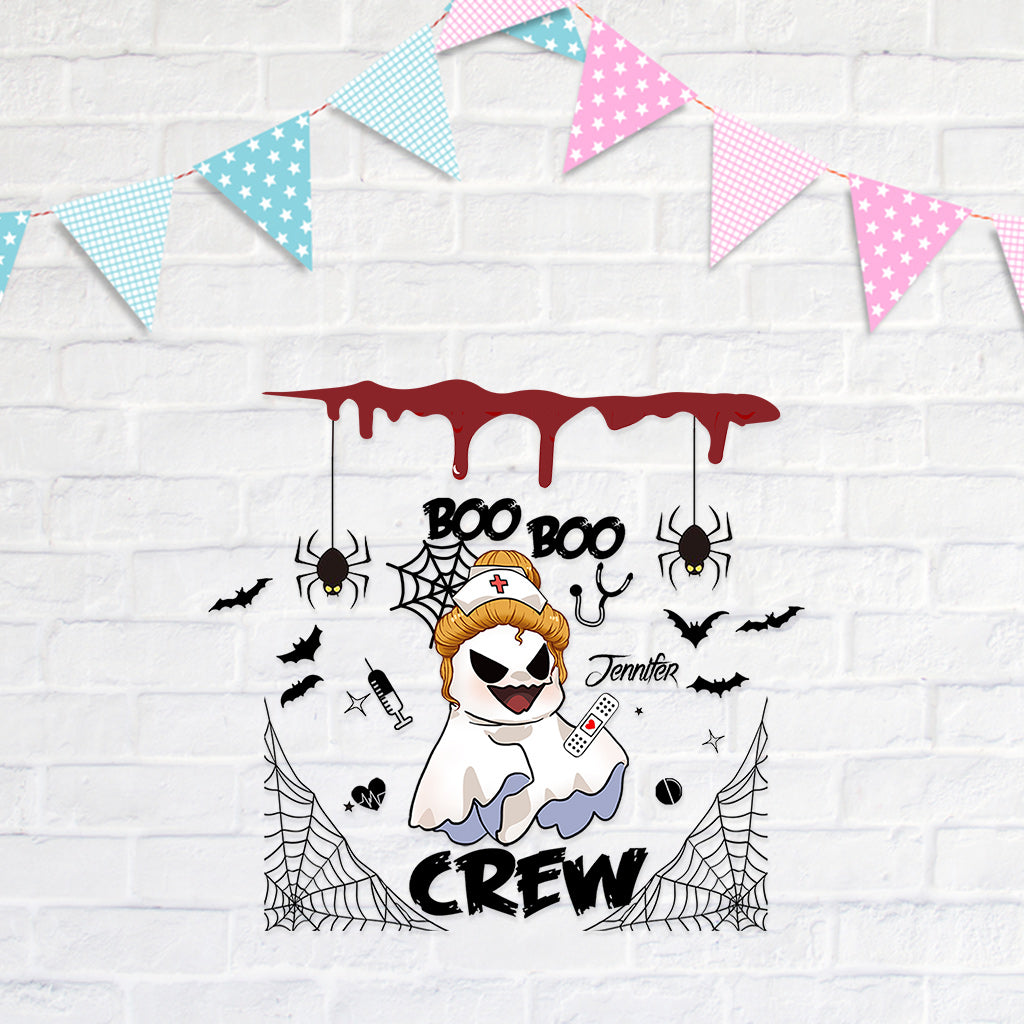 Boo Boo Crew - Personalized Nurse Decal Full