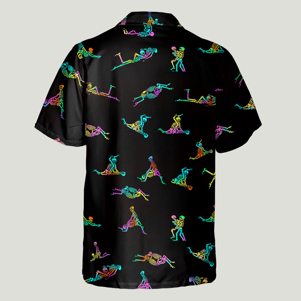 Let's Bone - Personalisiertes Totenkopf-Hawaiihemd