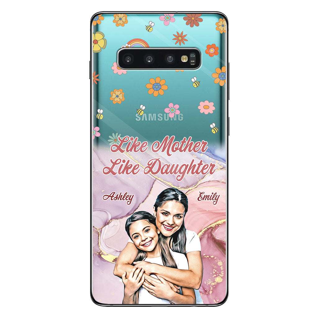 Best Mama Ever - Personalized Mother Clear Phone Case