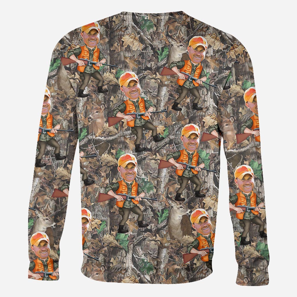 Foto eingefügter Jäger - Personalisiertes Jagd-T-Shirt