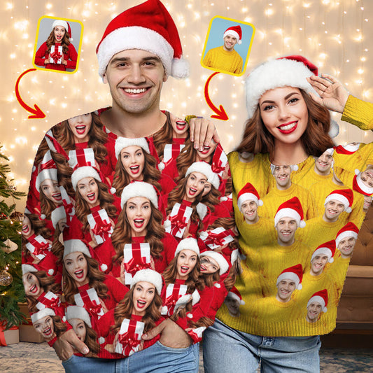 Merry Christmas - Personalized Christmas Ugly Sweater