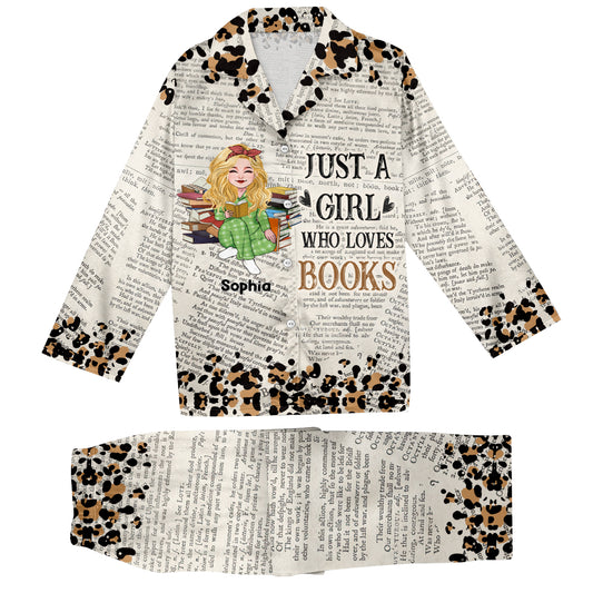 One More Chapter - Personalized Book Button Down Pajamas
