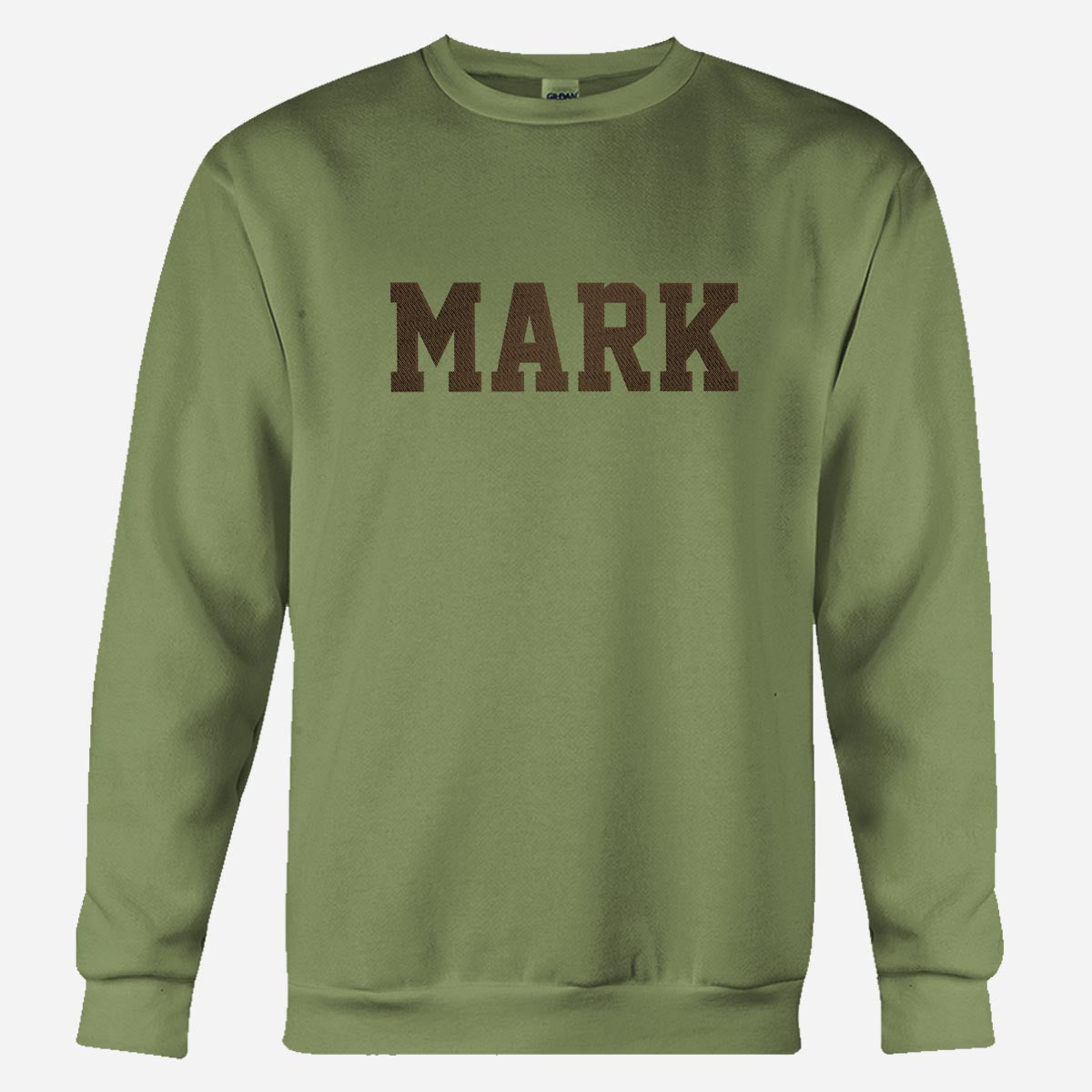Personalisierter, bestickter Pullover für die Mutter – individueller Name